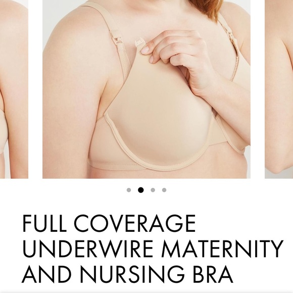 Maternity underwire full coverage nursing bra - Picture 2 of 4